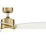 Thumbnail4 of 52" Fanimation Sculptaire Satin Brass LED Ceiling Fan with Remote more views