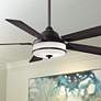 52" Fanimation Stafford Dark Bronze LED Ceiling Fan with Remote