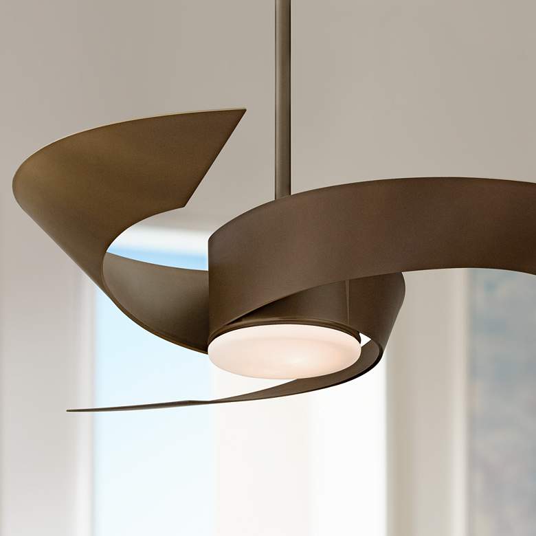 Image 1 52" Fanimation Torto Oil Rubbed Bronze Finish Ceiling Fan