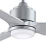 52" Fanimation TriAire Custom Silver Outdoor LED Smart Ceiling Fan