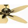 3_52" Fanimation Windpointe Brass 5-Blade Ceiling Fan with Pull Chain more views