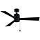 52" Fanimation Zonix Black Wet Locations Outdoor Ceiling Fan