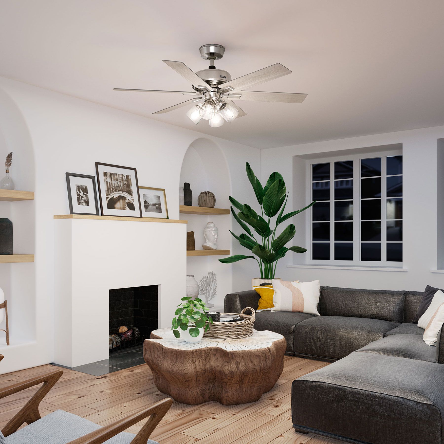 52" Fonthill Indoor Hunter Fan