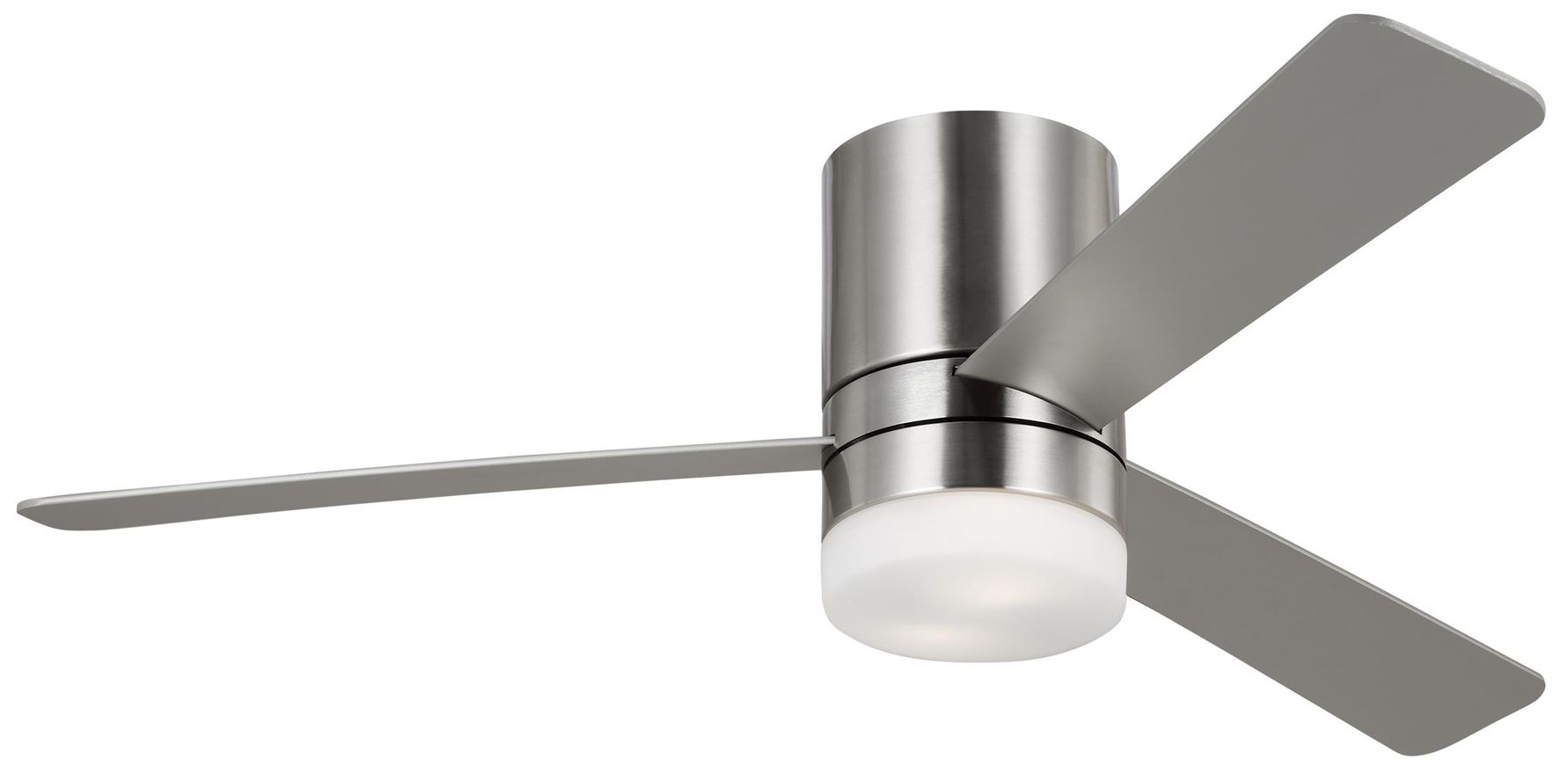 Image 3 52" Generation Lighting Era Brushed Steel LED Ceiling Fan more views