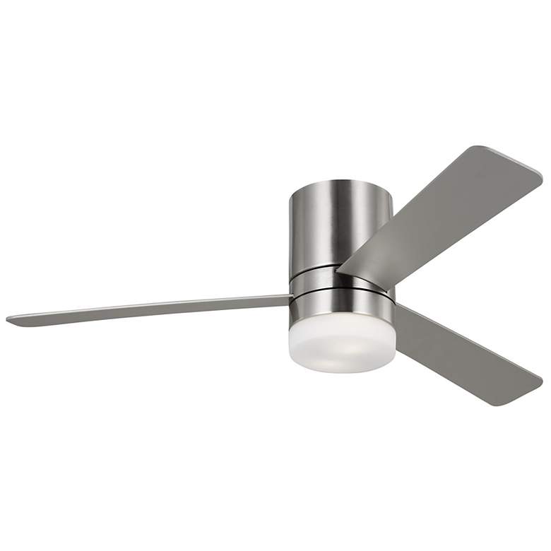 Image 3 52" Generation Lighting Era Brushed Steel LED Ceiling Fan more views