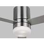 6_52" Generation Lighting Era Brushed Steel LED Ceiling Fan more views