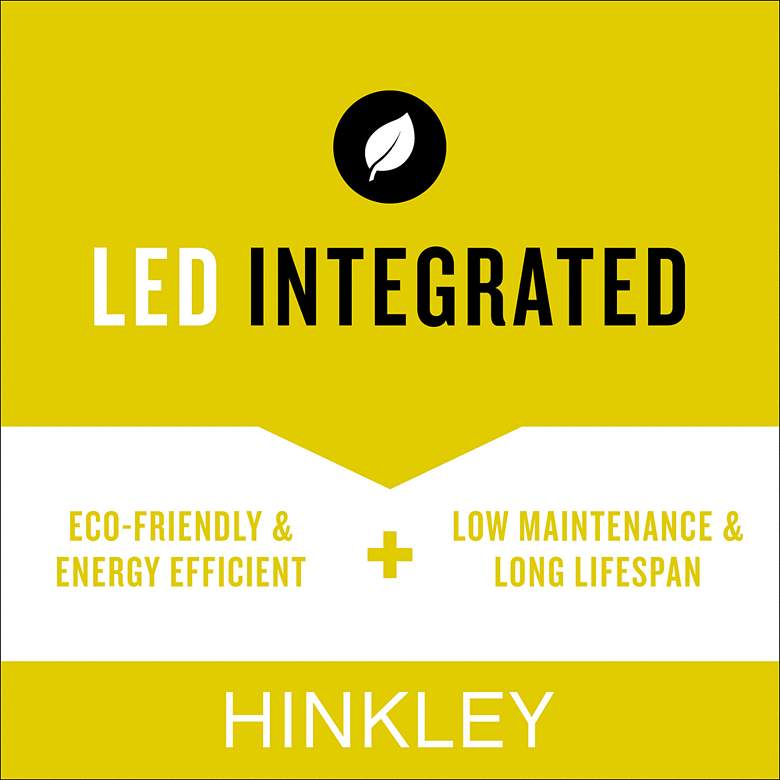 Image 6 52" Hinkley Afton Matte Black Indoor LED Ceiling Fan with Wall Control more views