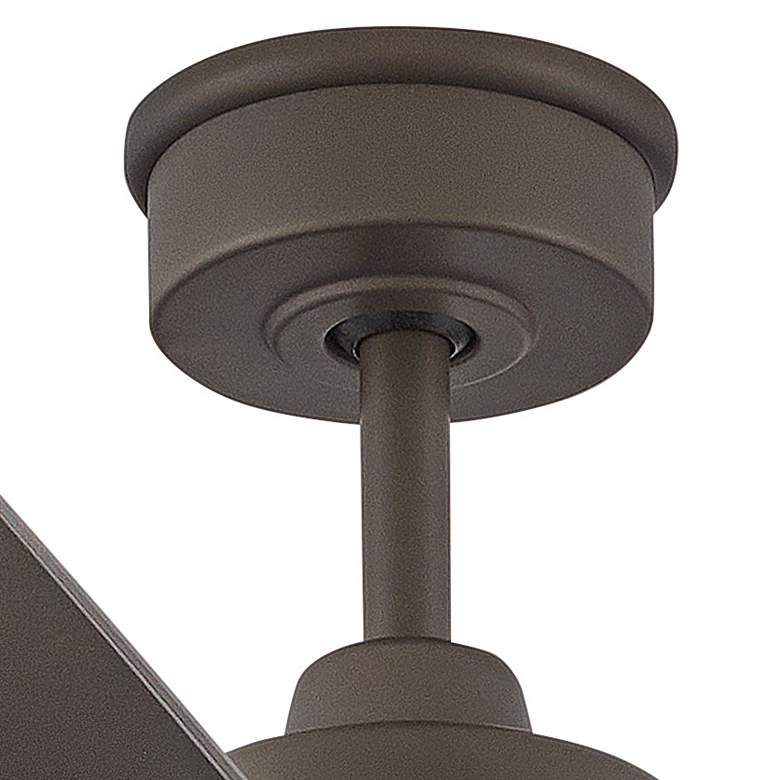Image 5 52 inch Hinkley Alta LED Wet Rated 5-Blade Metallic Bronze Smart Fan more views