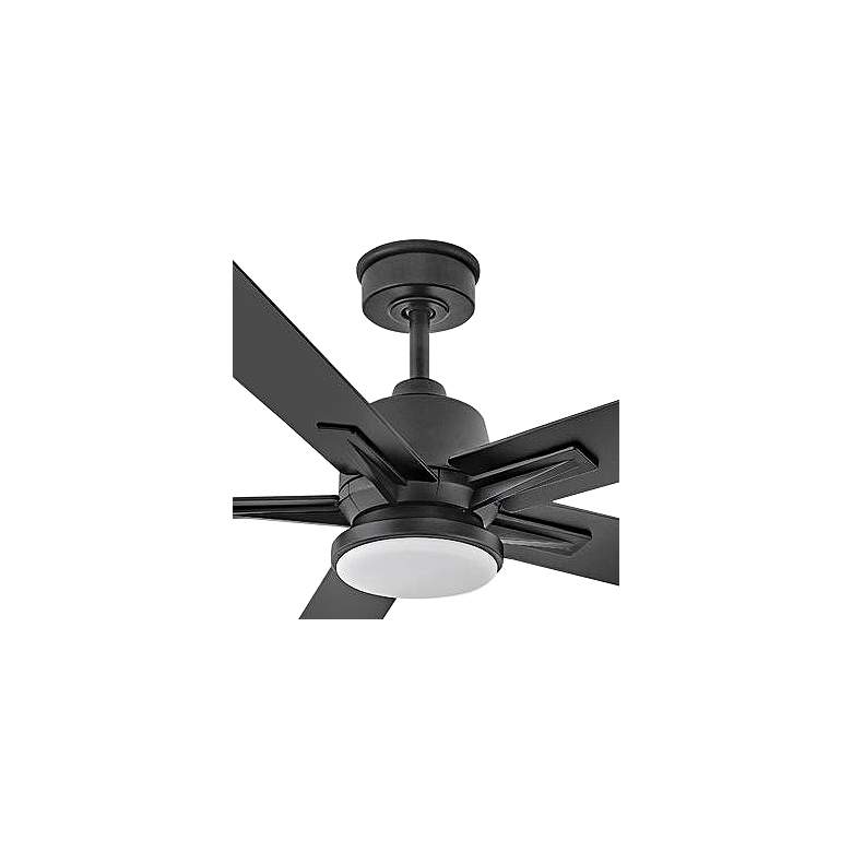 Image 2 52" Hinkley Alta Matte Black LED Smart Ceiling Fan more views