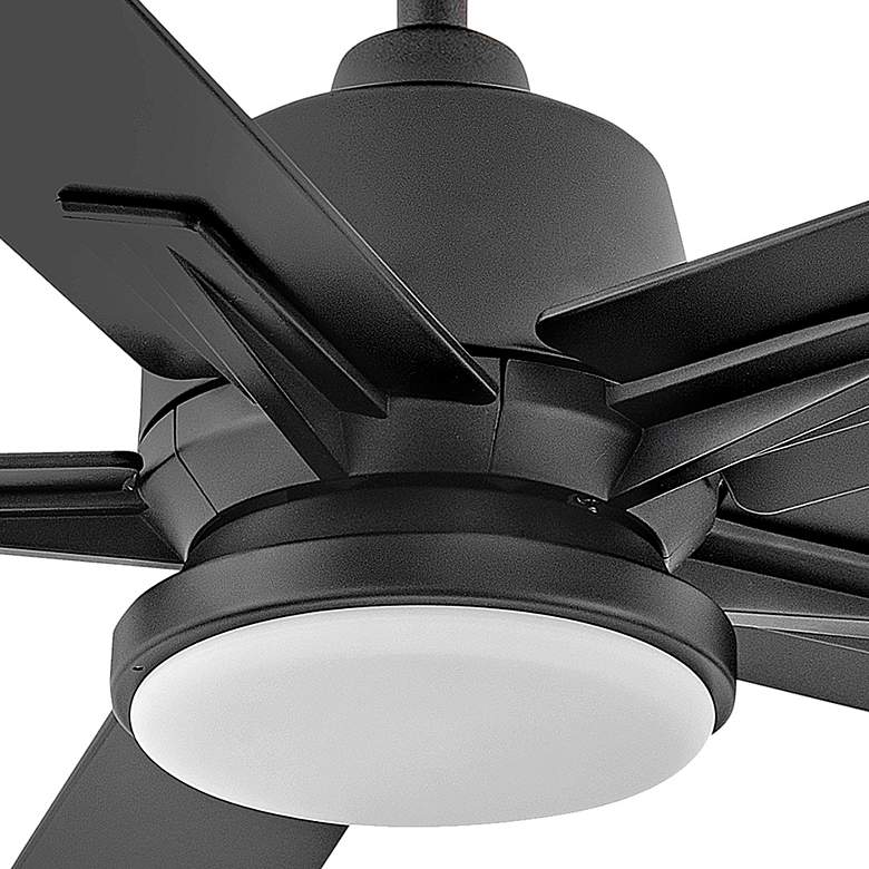 Image 4 52" Hinkley Alta Matte Black LED Smart Ceiling Fan more views