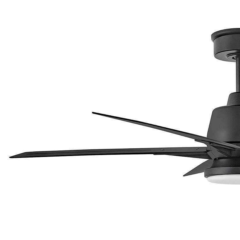 Image 6 52" Hinkley Alta Matte Black LED Smart Ceiling Fan more views