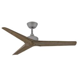 52&quot; Hinkley Chisel Graphite Damp Rated Smart Ceiling Fan with Remote