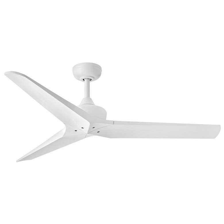 Image 2 52" Hinkley Chisel Matte White Smart Ceiling Fan more views