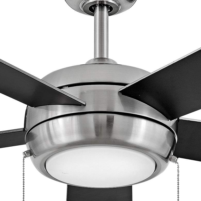 Image 3 52" Hinkley Croft Brushed Nickel Indoor Pull-Chain LED Ceiling Fan more views