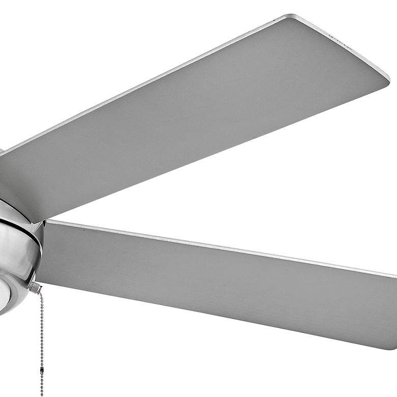 Image 6 52" Hinkley Croft Brushed Nickel Indoor Pull-Chain LED Ceiling Fan more views