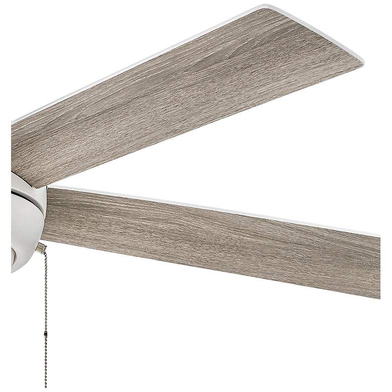 Image 6 52" Hinkley Croft Chalk White Indoor Pull-Chain LED Ceiling Fan more views