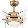 3_52" Hinkley Croft Heritage Brass Indoor Pull-Chain LED Ceiling Fan more views