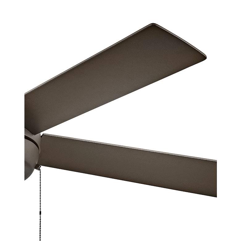 Image 4 52" Hinkley Croft Matte Bronze Indoor Pull-Chain LED Ceiling Fan more views