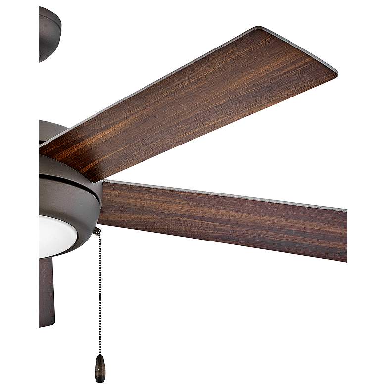 Image 5 52" Hinkley Croft Matte Bronze Indoor Pull-Chain LED Ceiling Fan more views