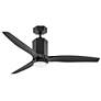 2_52" Hinkley Facet Matte Black LED Ceiling Fan more views