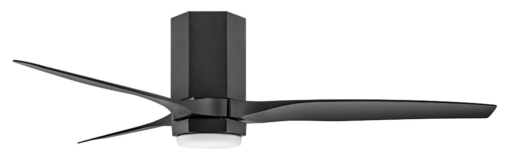 Image 5 52" Hinkley Facet Matte Black LED Ceiling Fan more views