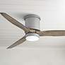 52" Hinkley Hover Graphite Wet-Rated LED Hugger Smart Ceiling Fan