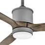 52" Hinkley Hover Graphite Wet-Rated LED Smart Ceiling Fan