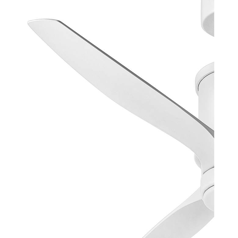 Image 4 52" Hinkley Hover Matte White Wet-Rated LED Smart Ceiling Fan more views