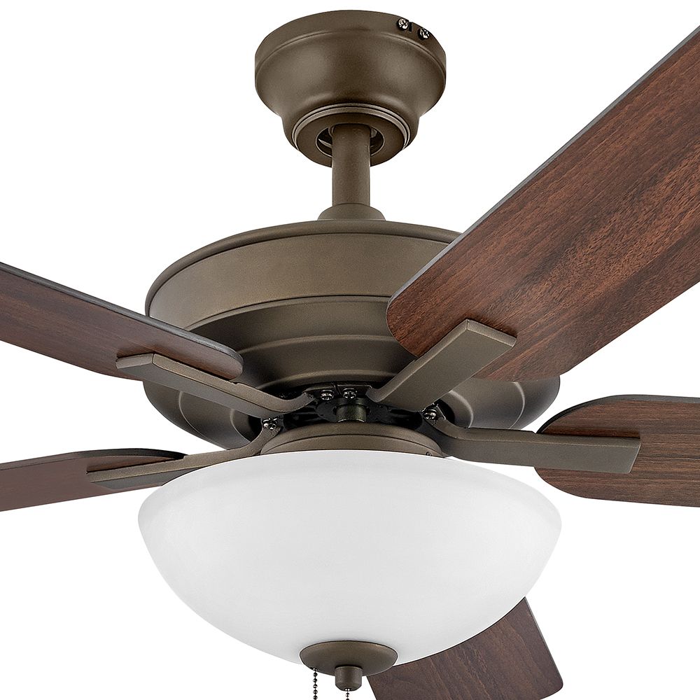 52" Hinkley Illuminated LED Ceiling Fan with Pull Chain