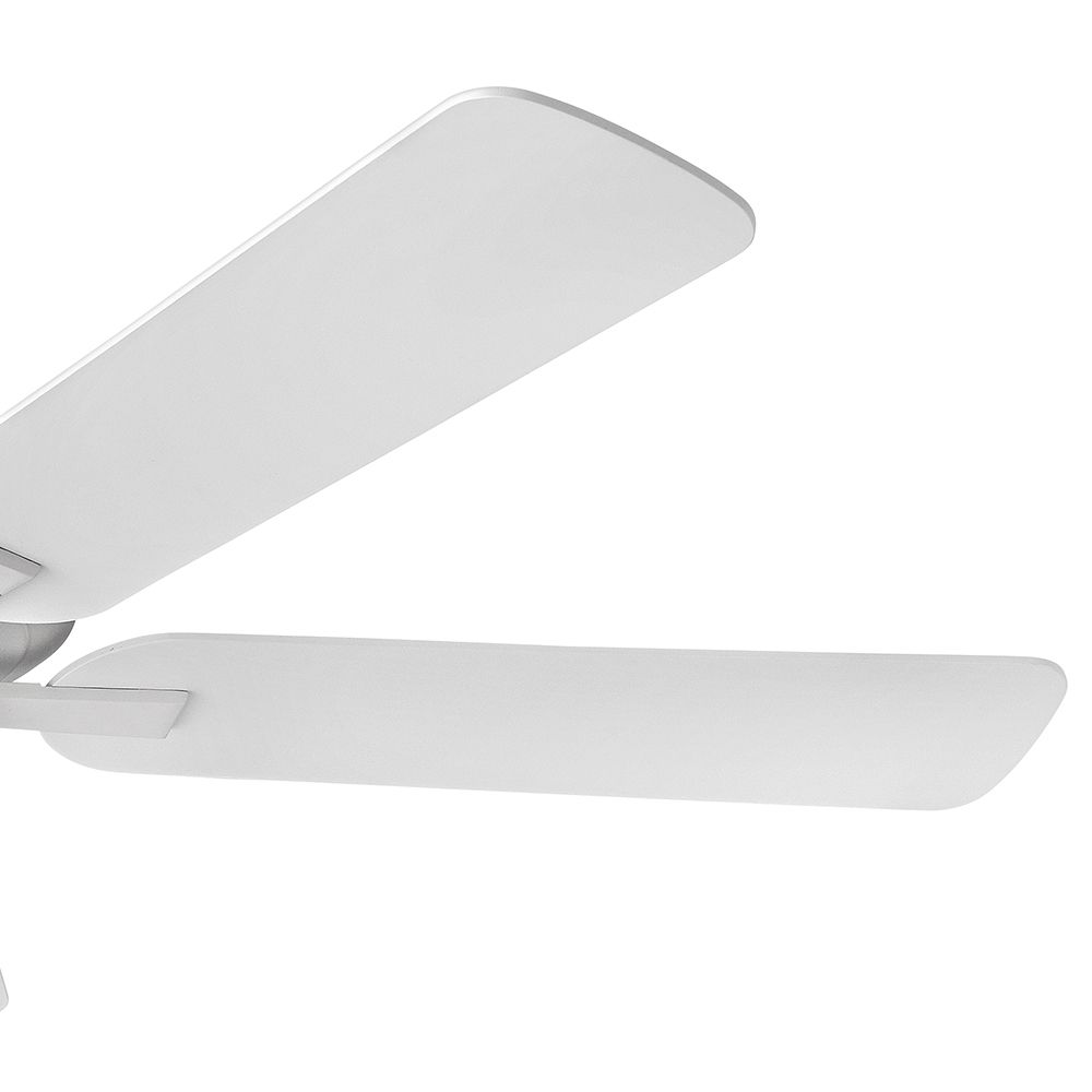52" Hinkley Metro 5-Blade White Finish Ceiling Fan with Pull Chain