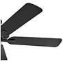 52" Hinkley Metro Black and Walnut 5-Blade Ceiling Fan with Pull Chain