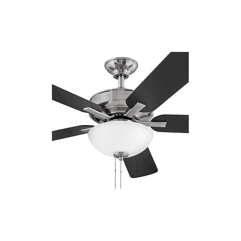 Image 2 52" Hinkley Metro Illuminated LED Light Ceiling Fan with Pull Chain more views