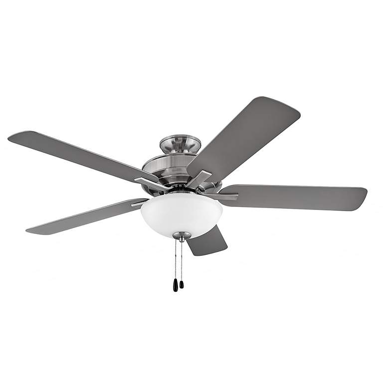 Image 3 52" Hinkley Metro Illuminated LED Light Ceiling Fan with Pull Chain more views
