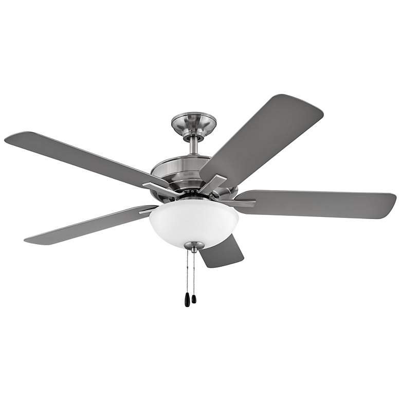Image 4 52" Hinkley Metro Illuminated LED Light Ceiling Fan with Pull Chain more views