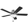 5_52" Hinkley Metro Illuminated LED Light Ceiling Fan with Pull Chain more views