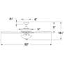 6_52" Hinkley Metro Illuminated LED Light Ceiling Fan with Pull Chain more views