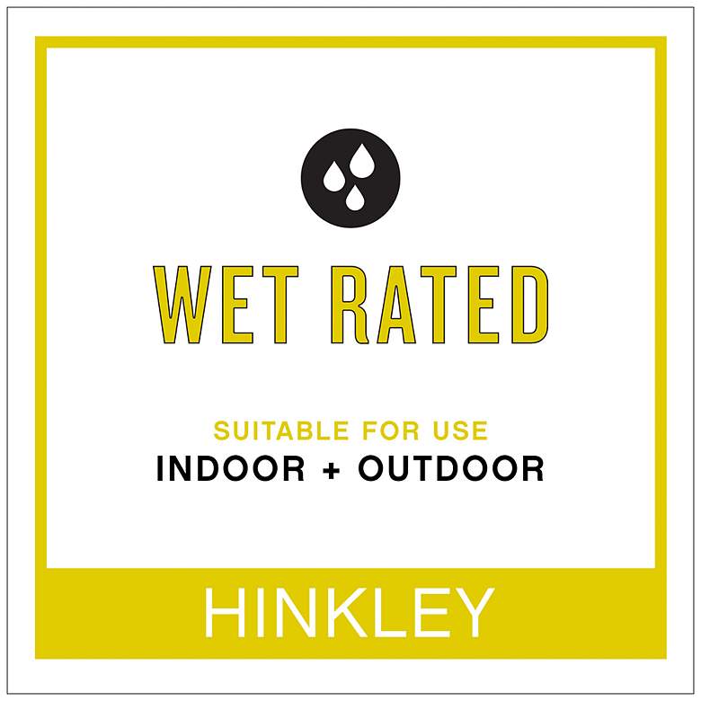 Image 5 52" Hinkley Metro Matte Black Wet Rated 5-Blade Pull Chain Ceiling Fan more views