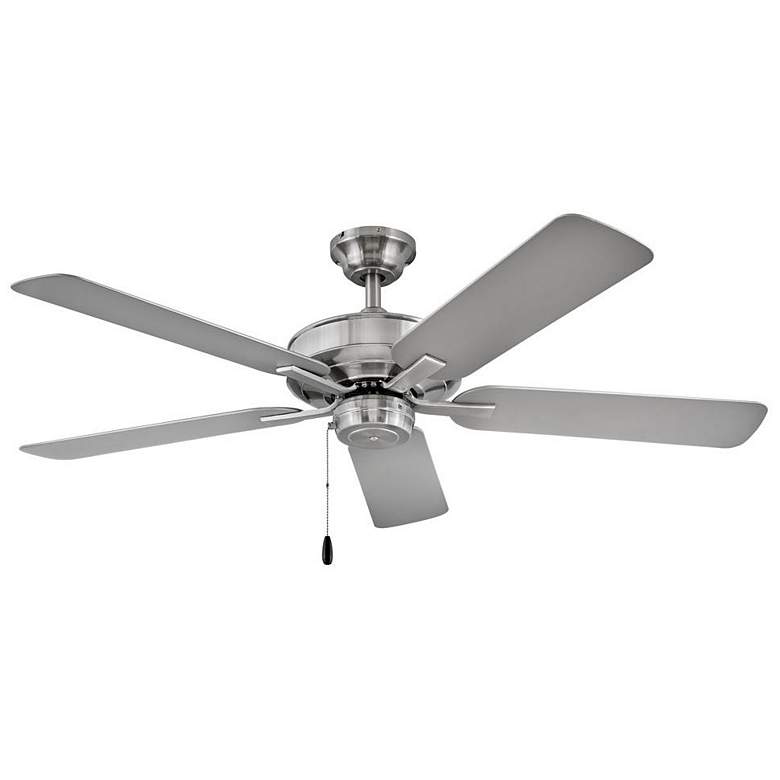 Image 1 52 inch Hinkley Metro Wet Rated 5-Blade Pull Chain Ceiling Fan