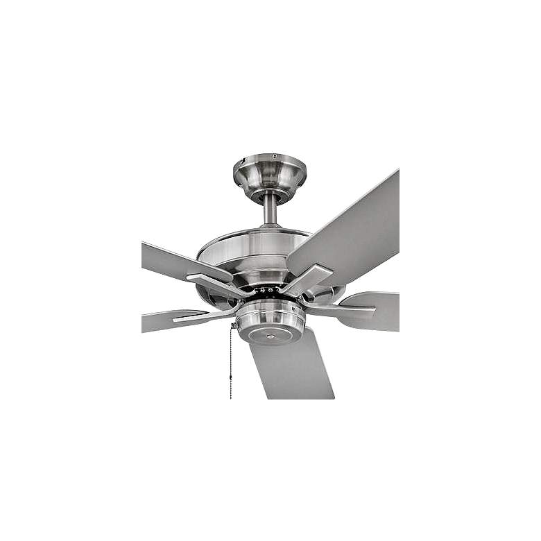 Image 2 52" Hinkley Metro Wet Rated 5-Blade Pull Chain Ceiling Fan more views