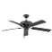 52" Hinkley Oasis 5-Bade Matte Black Ceiling Fan with Pull Chain