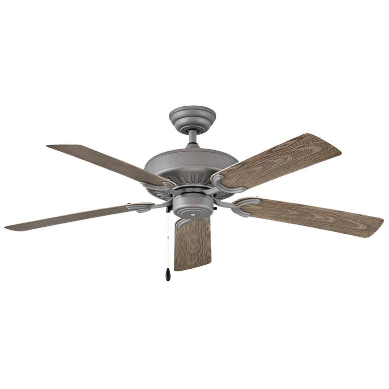 Image 1 52" Hinkley Oasis Pull Chain 5-Blade Ceiling Fan