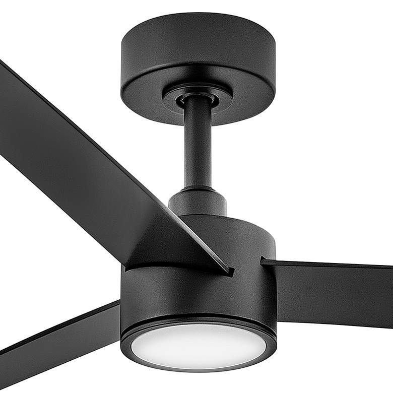 Image 3 52" Hinkley Speck Matte Black LED Smart Ceiling Fan more views