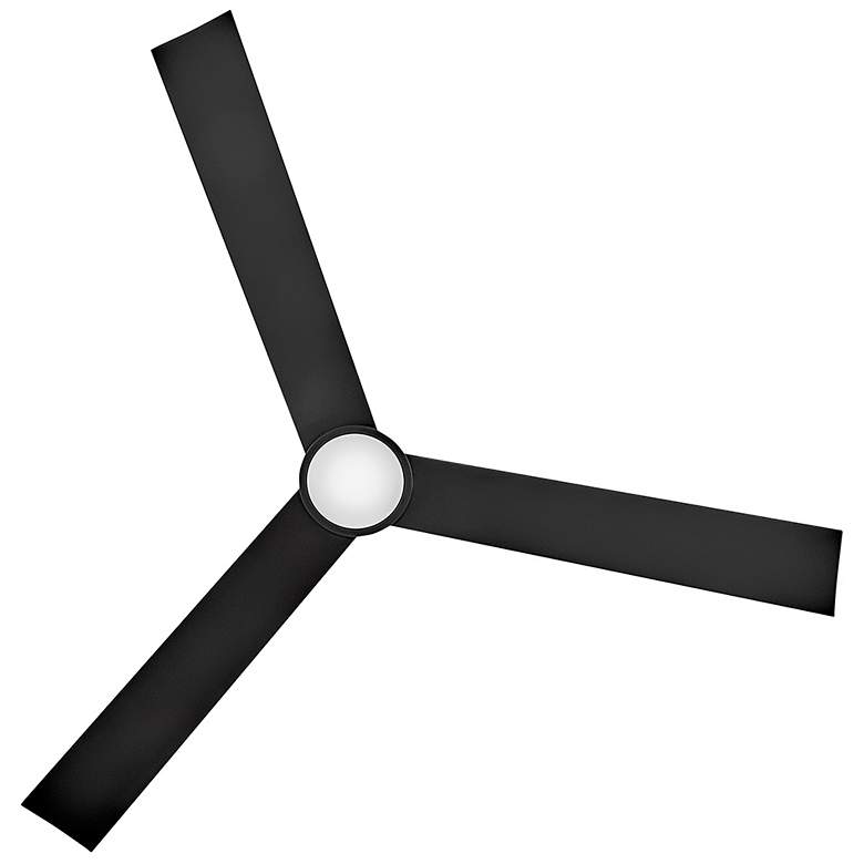 Image 5 52" Hinkley Speck Matte Black LED Smart Ceiling Fan more views