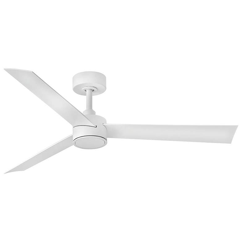 Image 2 52" Hinkley Speck Matte White LED Smart Ceiling Fan more views