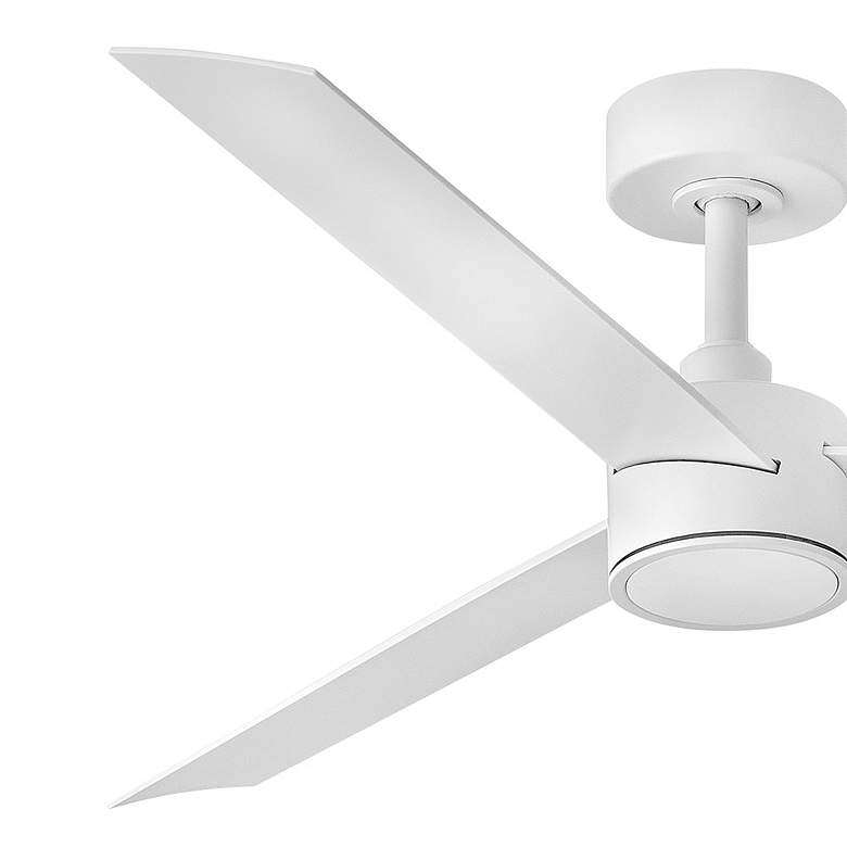 Image 4 52" Hinkley Speck Matte White LED Smart Ceiling Fan more views
