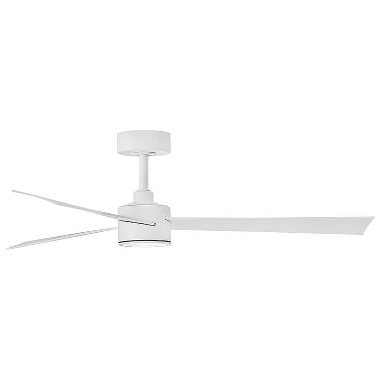 Image 7 52" Hinkley Speck Matte White LED Smart Ceiling Fan more views
