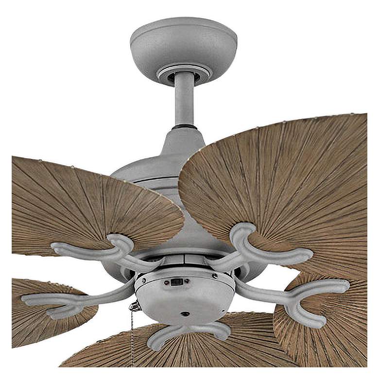 Image 2 52" Hinkley Tropic Air Graphite Wet Rated Pull Chain Ceiling Fan more views