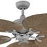 52" Hinkley Tropic Air Graphite Wet Rated Pull Chain Ceiling Fan