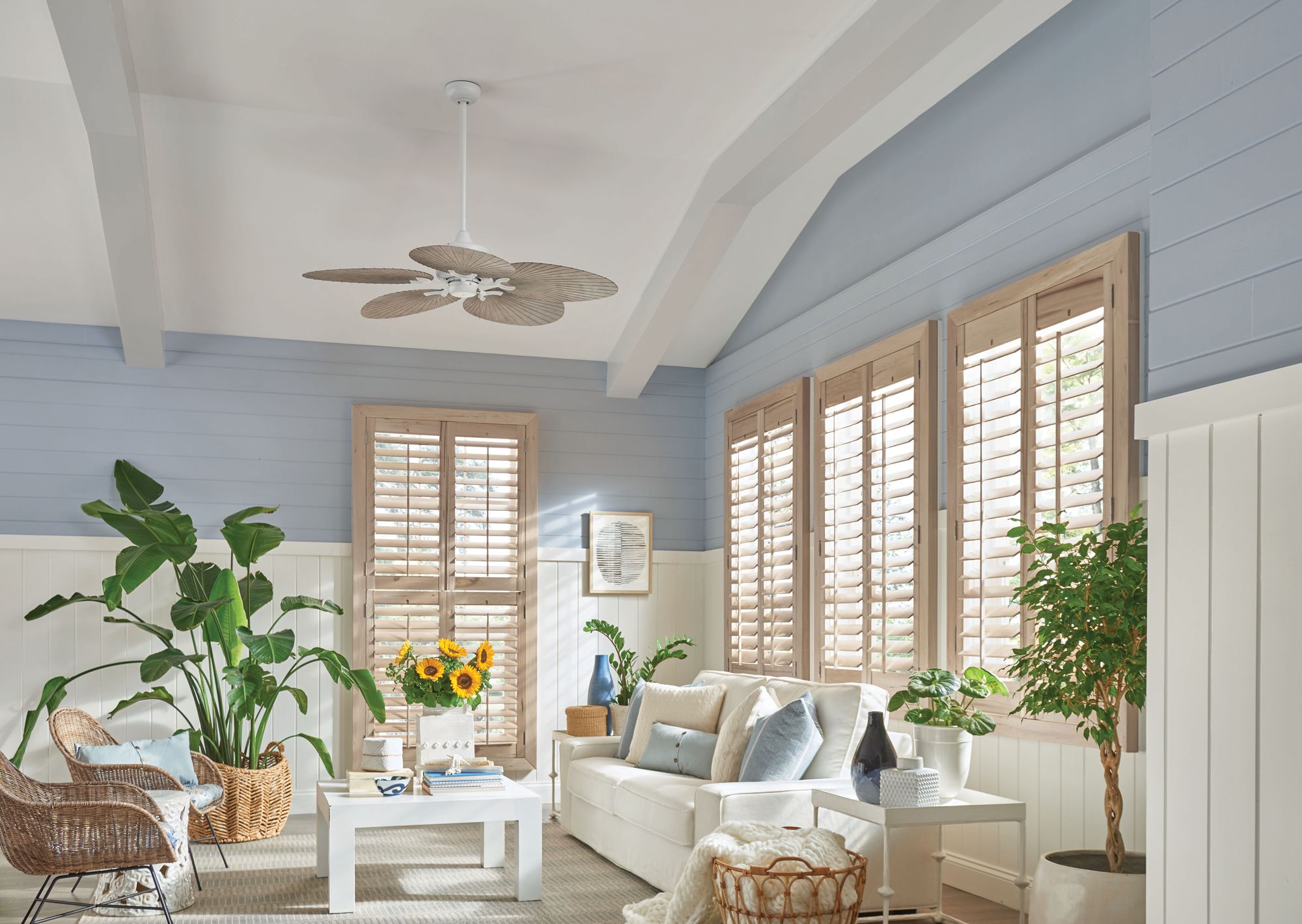 Image 5 52" Hinkley Tropic Air Matte Bronze Wet Rated Pull Chain Ceiling Fan more views