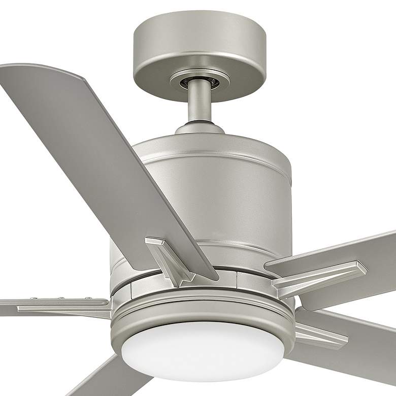 Image 2 52" Hinkley Vail Brushed Nickel LED Smart Ceiling Fan more views